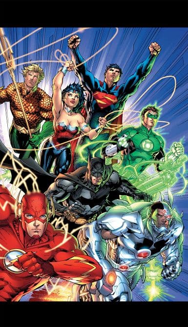 Cover Art for ABSOLUTE JUSTICE LEAGUE ORIGIN HC
