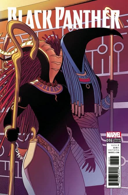 Cover Art for BLACK PANTHER ( 2016-2018 )