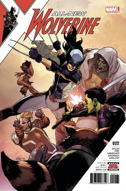 Cover Art for ALL NEW WOLVERINE