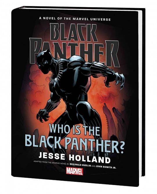 BLACK PANTHER WHO IS THE BLACK PANTHER PROSE NOVEL HC
