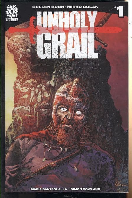 Cover Art for UNHOLY GRAIL