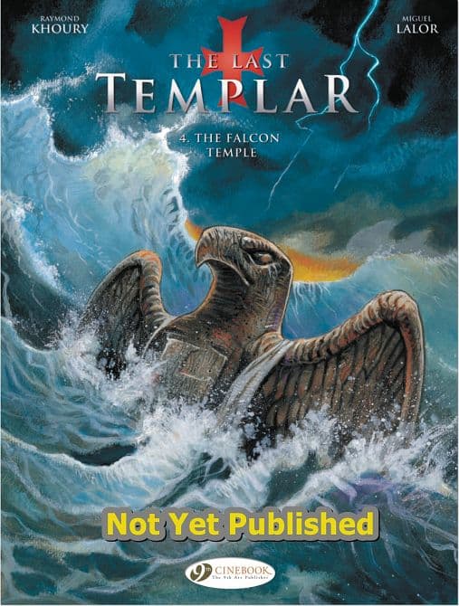 Cover Art for LAST TEMPLAR GN VOL 04 FALCON TEMPLE