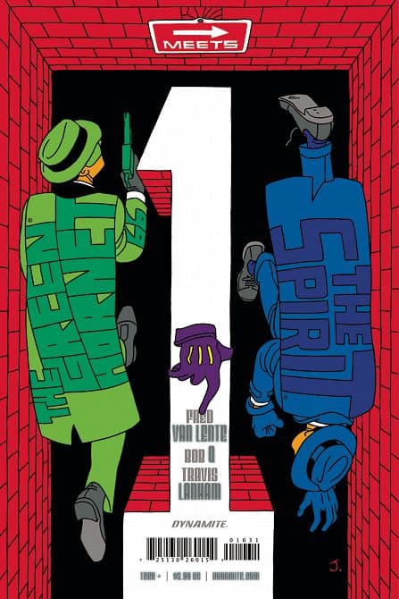Cover Art for GREEN HORNET 66 MEETS SPIRIT