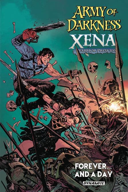 Cover Art for ARMY OF DARKNESS XENA FOREVER AND A DAY TP