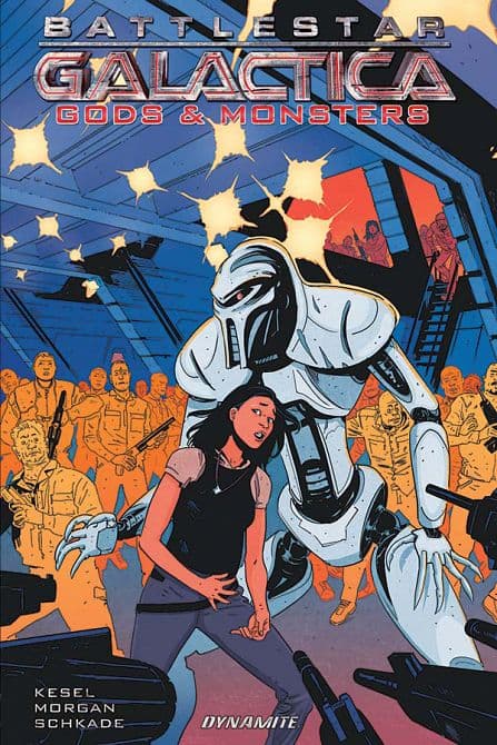 Cover Art for BATTLESTAR GALACTICA GODS & MONSTERS TP