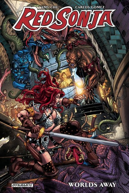 Cover Art for RED SONJA WORLDS AWAY TP VOL 01
