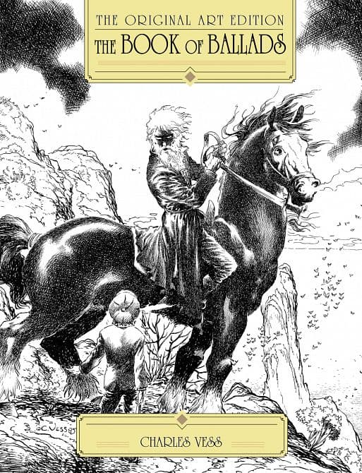Cover Art for BOOK OF BALLADS ORIGINAL ART ED HC