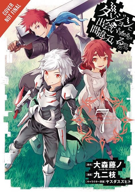 Cover Art for IS IT WRONG TRY PICK UP GIRLS IN DUNGEON GN VOL 07