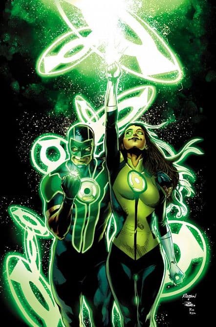 Cover Art for GREEN LANTERNS ( REBIRTH )
