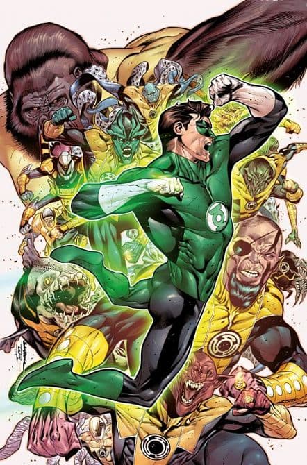 Cover Art for HAL JORDAN UND DAS GREEN LANTERN CORPS ( REBIRTH )