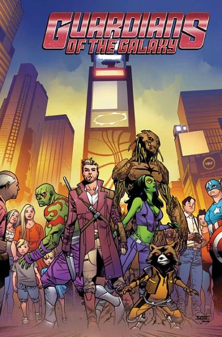 Cover Art for GUARDIANS OF THE GALAXY ( ab 2016 )