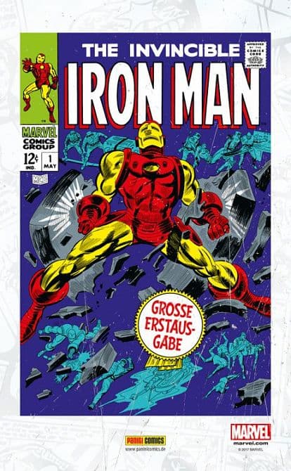 Cover Art for IRON MAN PAPERBACK ( HC )