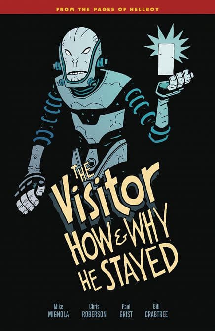 Cover Art for VISITOR HOW AND WHY HE STAYED TP