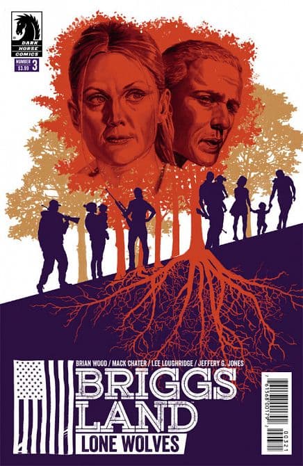 Cover Art for BRIGGS LAND LONE WOLVES