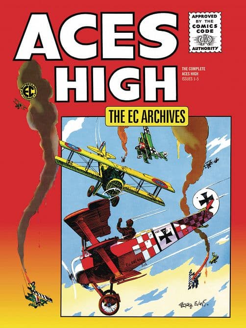 Cover Art for EC ARCHIVES ACES HIGH HC