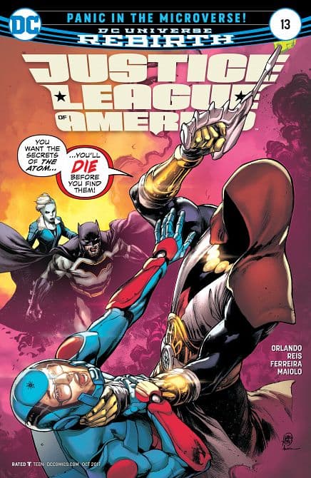 Cover Art for JUSTICE LEAGUE OF AMERICA
