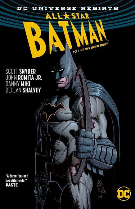 Cover Art for ALL STAR BATMAN TP VOL 01 MY OWN WORST ENEMY