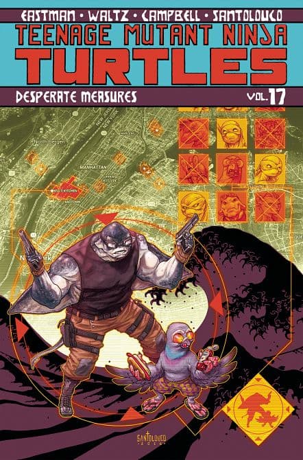 Cover Art for TMNT ONGOING TP VOL 17 DESPERATE MEASURES