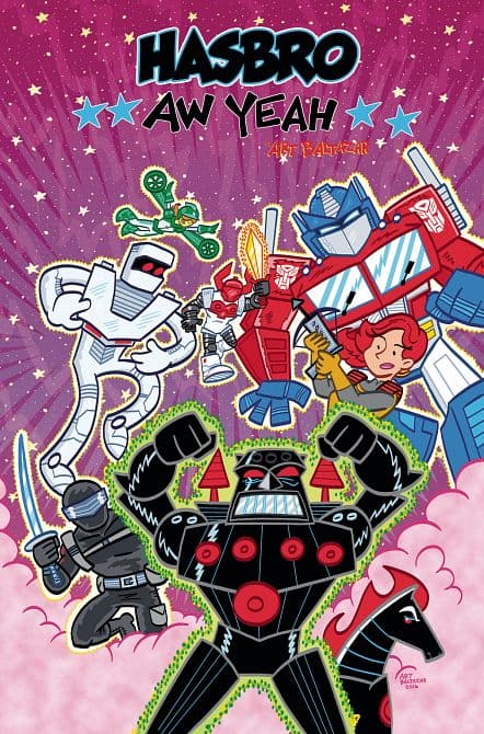 Cover Art for HASBRO AW YEAH HC