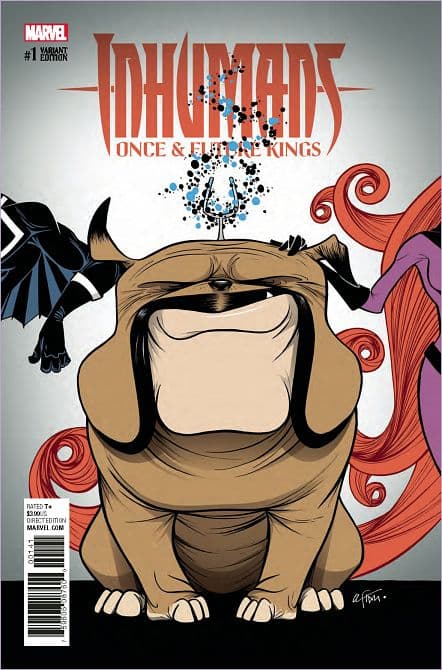 Cover von INHUMANS ONCE FUTURE KINGS #1