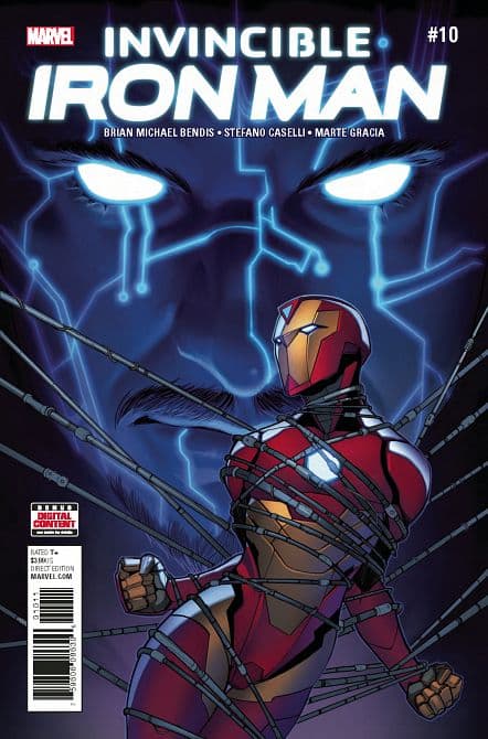 Cover Art for INVINCIBLE IRON MAN ( 2016-2018 )