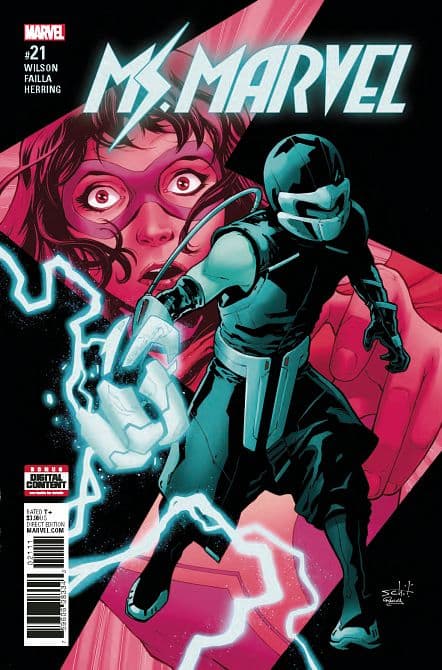 Cover Art for MS MARVEL