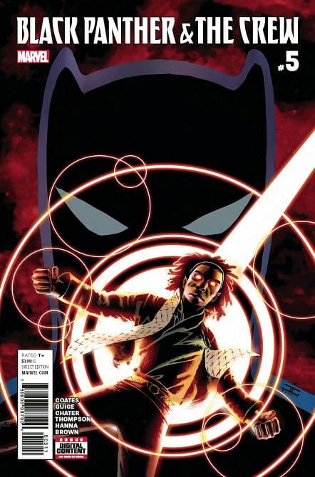 Cover Art for BLACK PANTHER CREW