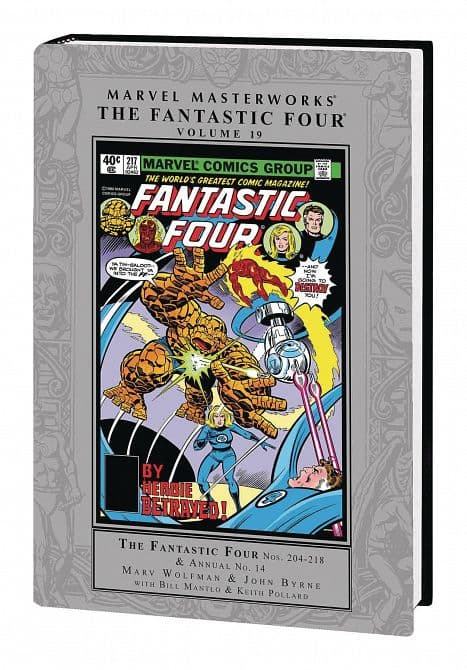 MARVEL MASTERWORKS FANTASTIC FOUR HC VOL 19