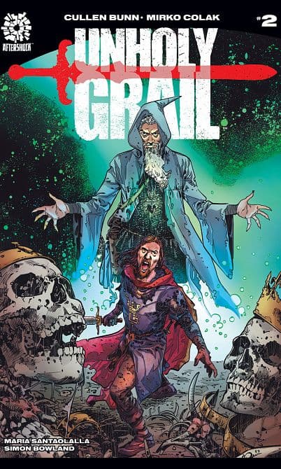 Cover Art for UNHOLY GRAIL