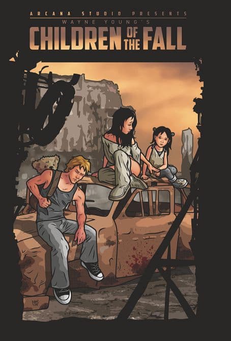 Cover Art for CHILDREN OF THE FALL GN