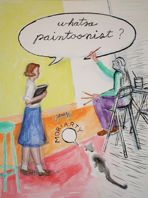Cover Art for WHATSA PAINTOONIST HC JERRY MORIARTY