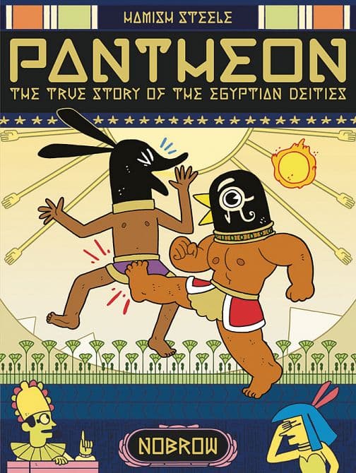 Cover Art for PANTHEON HC