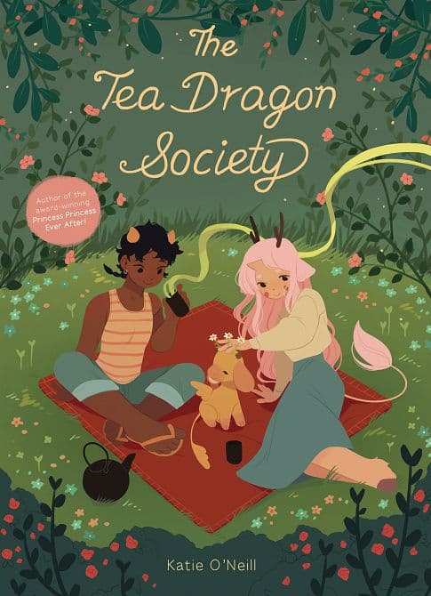 Cover Art for THE TEA DRAGON SOCIETY HC