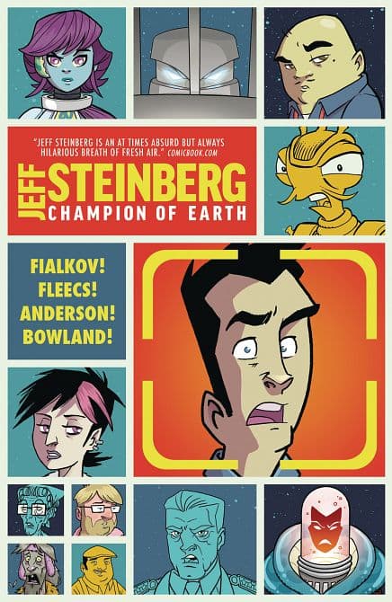 Cover Art for JEFF STEINBERG TP