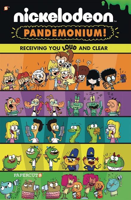 Cover Art for NICKELODEON PANDEMONIUM HC VOL 03 LOUD AND CLEAR