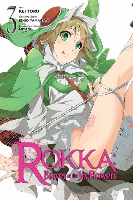 Cover Art for ROKKA BRAVES OF SIX FLOWERS GN VOL 03