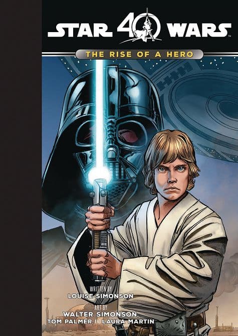 Cover Art for STAR WARS THE RISE OF A HERO HC