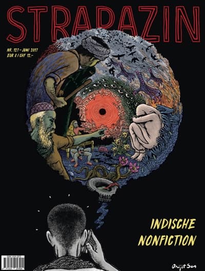 Cover Art for STRAPAZIN-Das Comicmagazin
