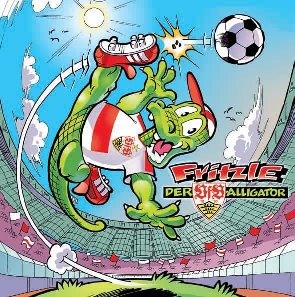 FRITZLE Das VfB-Krokodil