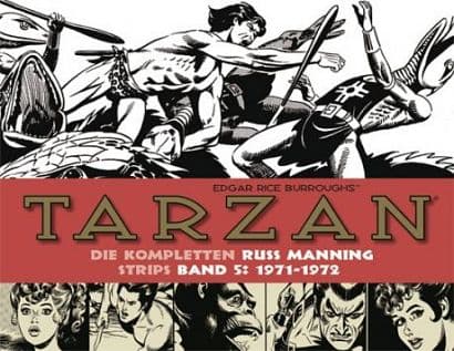 Cover Art for Tarzan: Die kompletten Russ Manning Strips