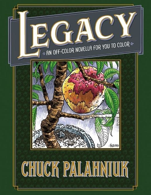 Cover Art for LEGACY OFF COLOR NOVELLA FOR YOU TO COLOR HC