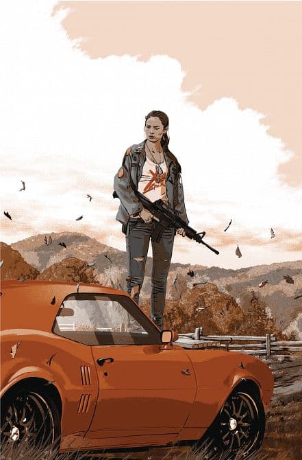 Cover Art for BRIGGS LAND LONE WOLVES