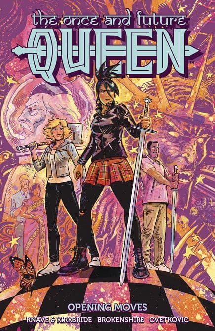 Cover Art for ONCE & FUTURE QUEEN TP