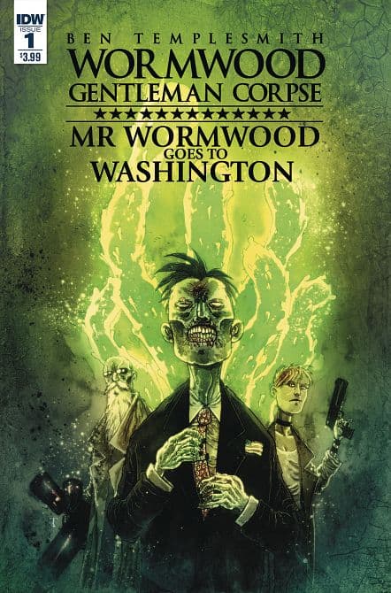 Cover Art for WORMWOOD GOES TO WASHINGTON