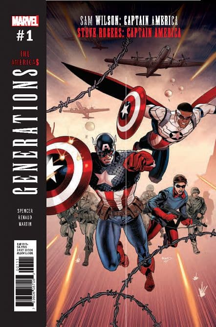 Cover Art für GENERATIONS CAPTAIN AMERICAS