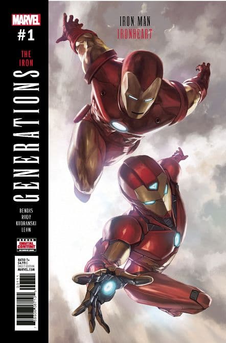 Cover Art für GENERATIONS IRON MAN & IRONHEART