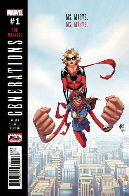 GENERATIONS CAPT MARVEL & MS MARVEL