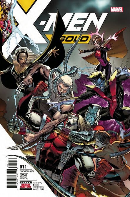 Cover Art for X-MEN GOLD