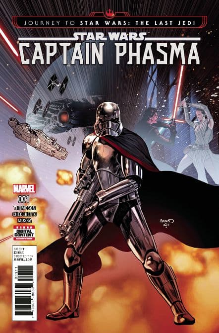Cover Art for JOURNEY TO STAR WARS LAST JEDI CAPT PHASMA