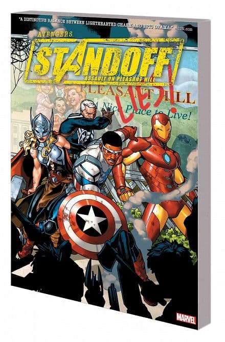 Cover Art for AVENGERS STANDOFF TP